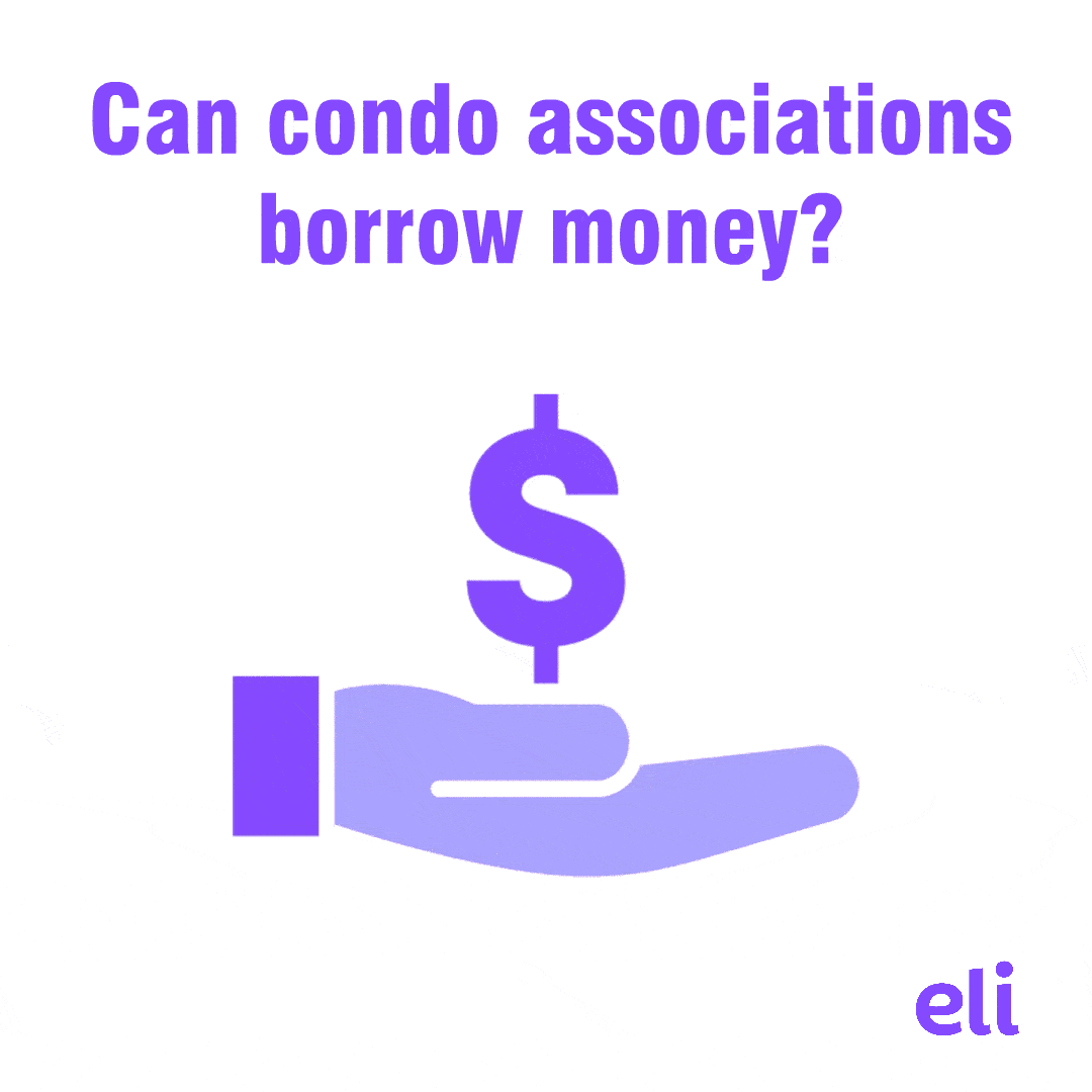 Can stratas borrow money?