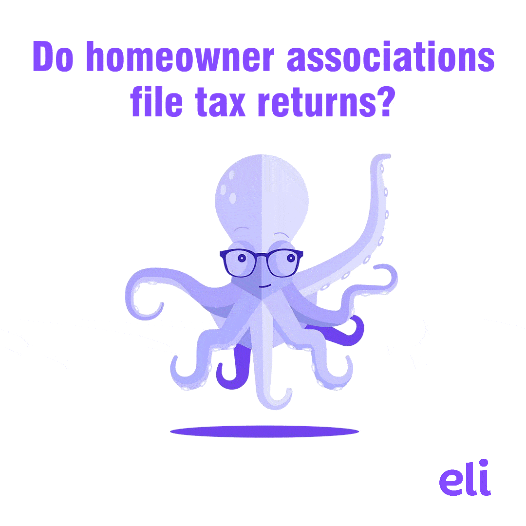 Do homeowner associations file tax returns?