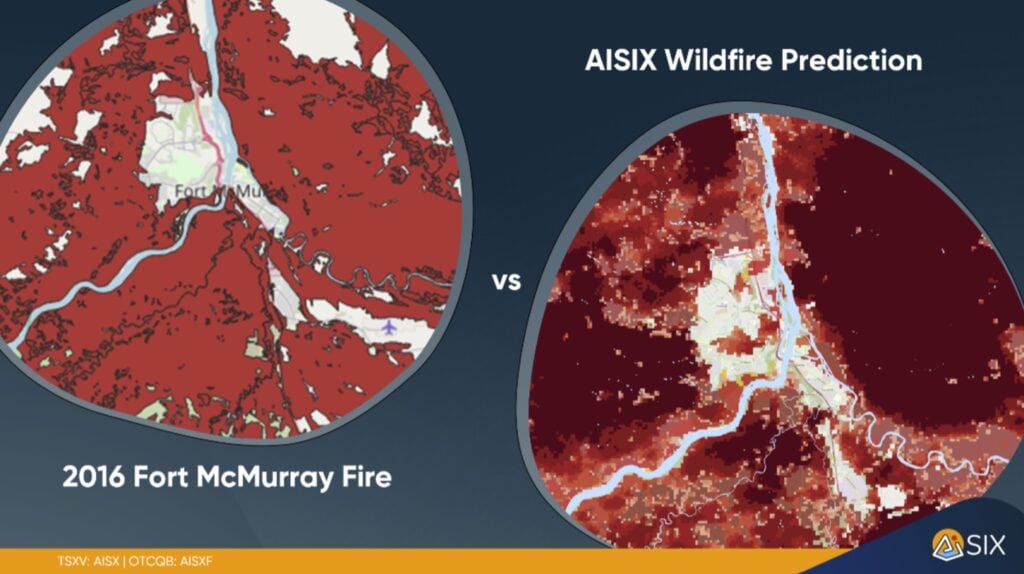 Fort McMurray Fire compared to AISIX models