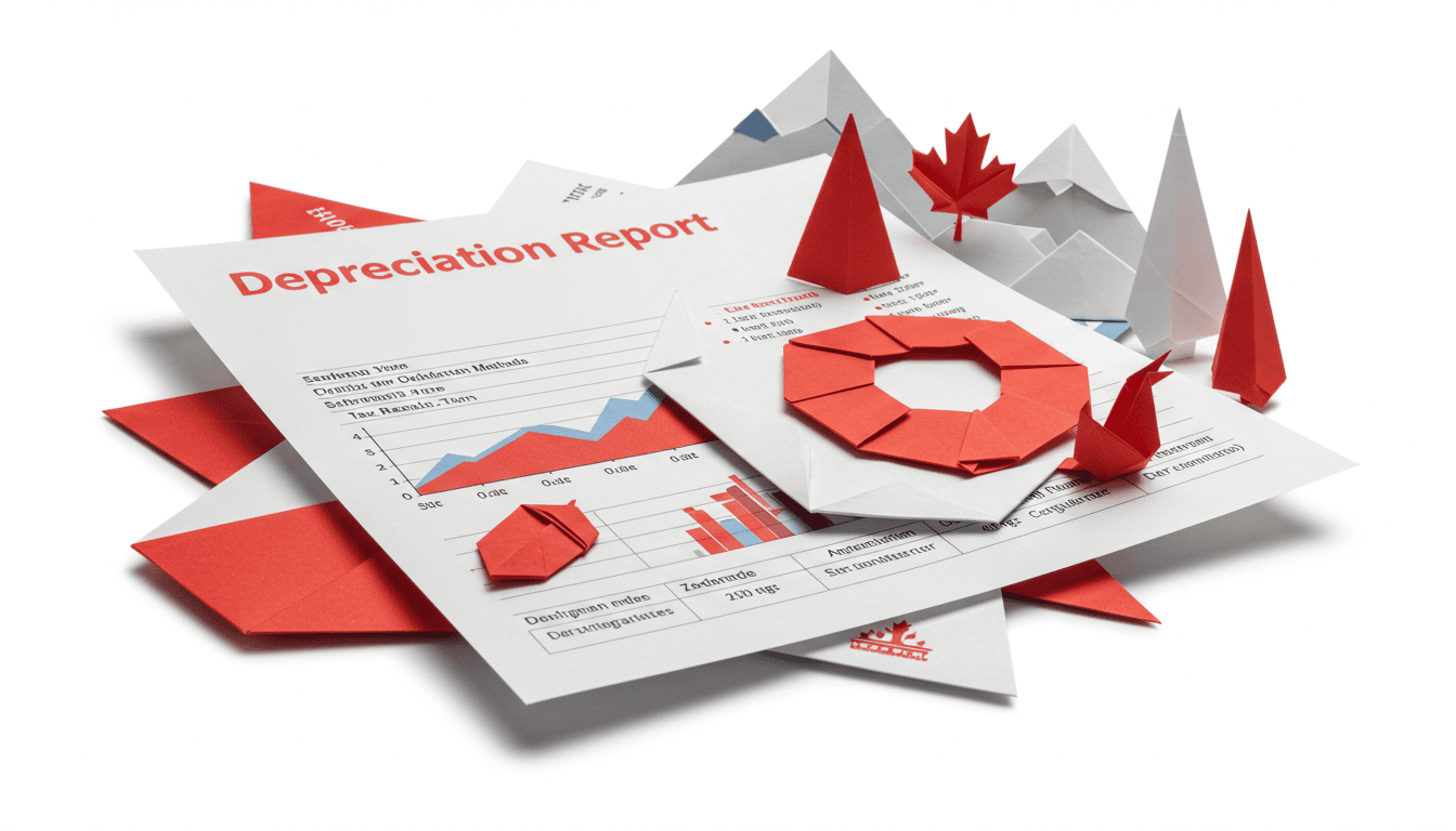 Depreciation report illustration